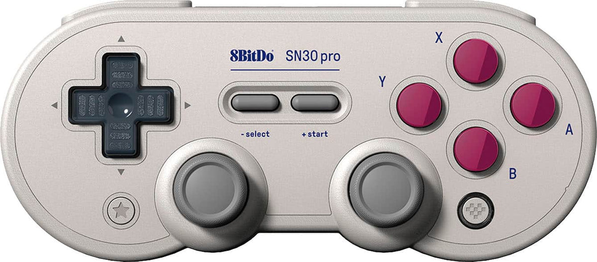 8BitDo - SN30 Pro Wireless Controller for Switch, Windows, macOS, Android and Steam Deck with Hall Effect Joysticks - G Classic