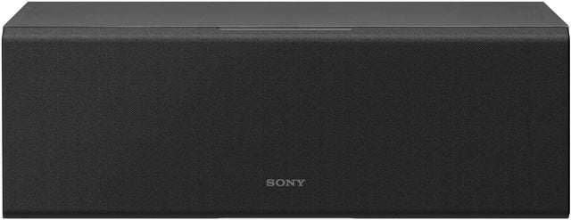 Front. Sony - CS Speaker - 2-way 3-driver Center Channel Speaker (2025) each - Black.