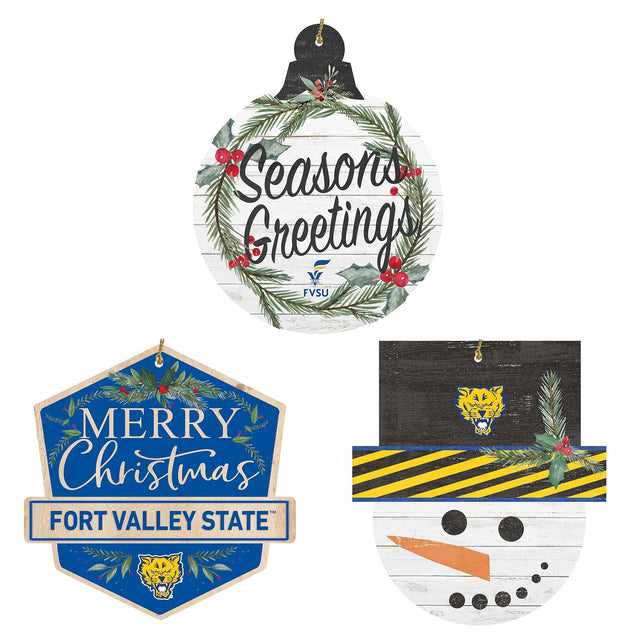 Seasons Greetings  
FVSU

MERRY Christmas  
FORT VALLEY STATE

FORT VALLEY STATE AF