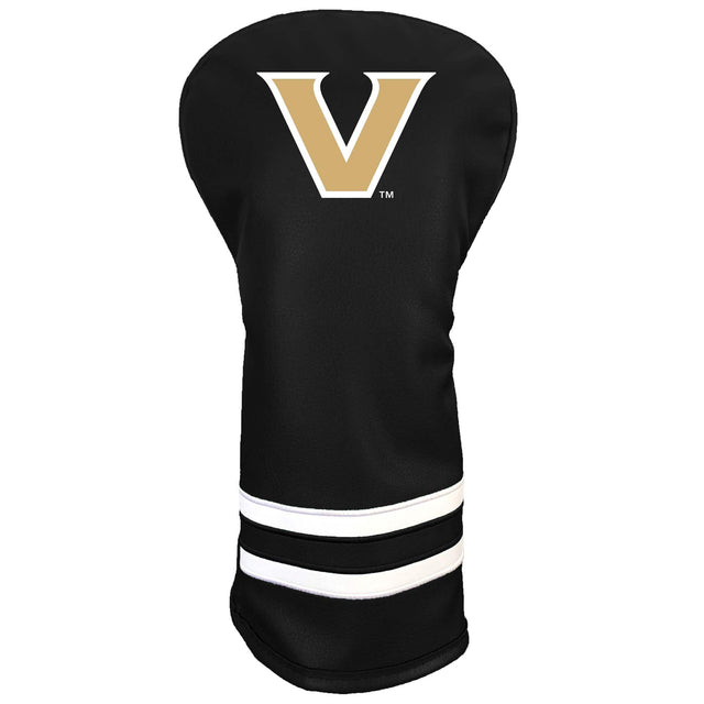 Front. Team Golf - Vanderbilt Commodores Retro Driver Headcover - Multicolor.