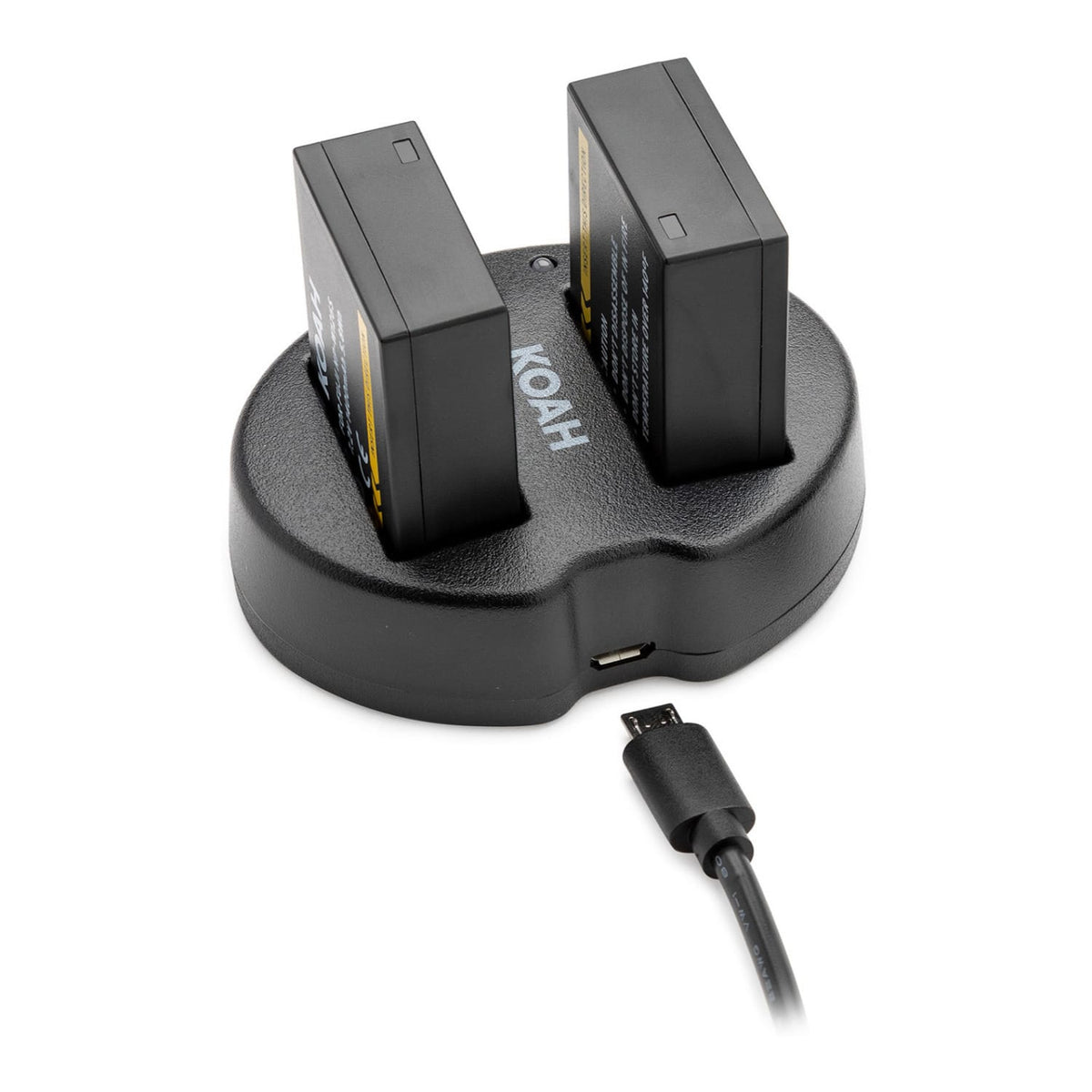 Koah - Pro Fujifilm NP-126S Two-Pack Rechargeable Battery 1400mAh and Dual Charger