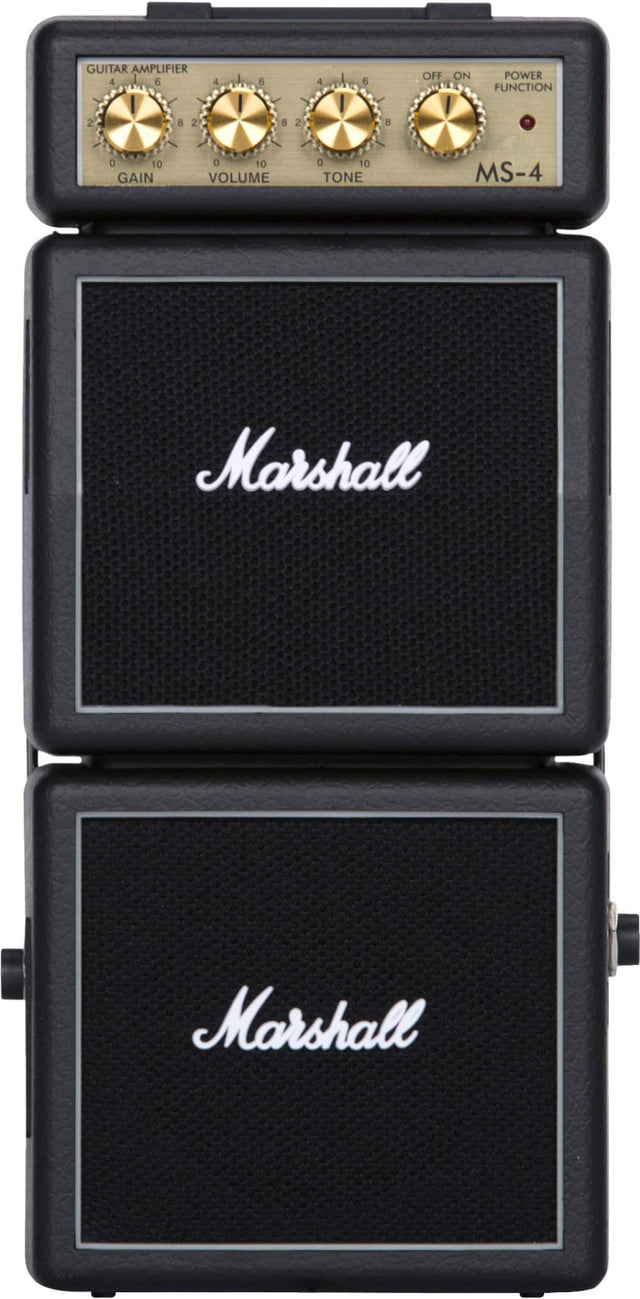 GUITAR AMPLIFIER  
GAIN 0 10  
VOLUME 0 10  
TONE 0 10  
OFF/ON  
POWER FUNCTION  
MS-4  
Marshall  
Marshall