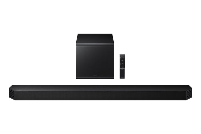 Front. Samsung - SAMSUNG Q-Series Soundbar HW-Q800H/ZA 5.1.2 ch with Subwoofer (2026) - Black.