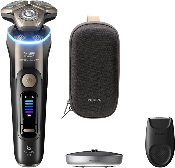 Philips Norelco - i9000 Prestige Ultra Shaver with Triple Action Lift & Cut Technology - Black