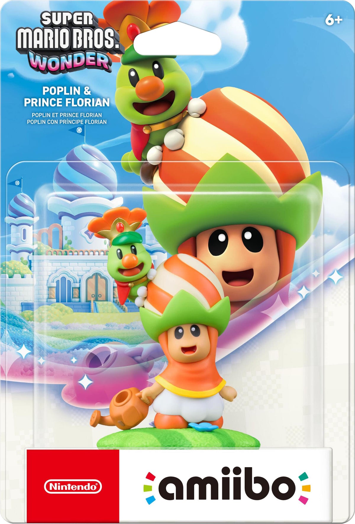 Nintendo - amiibo - Poplin & Prince Florian - Super Mario Bros. Wonder Series - Multi