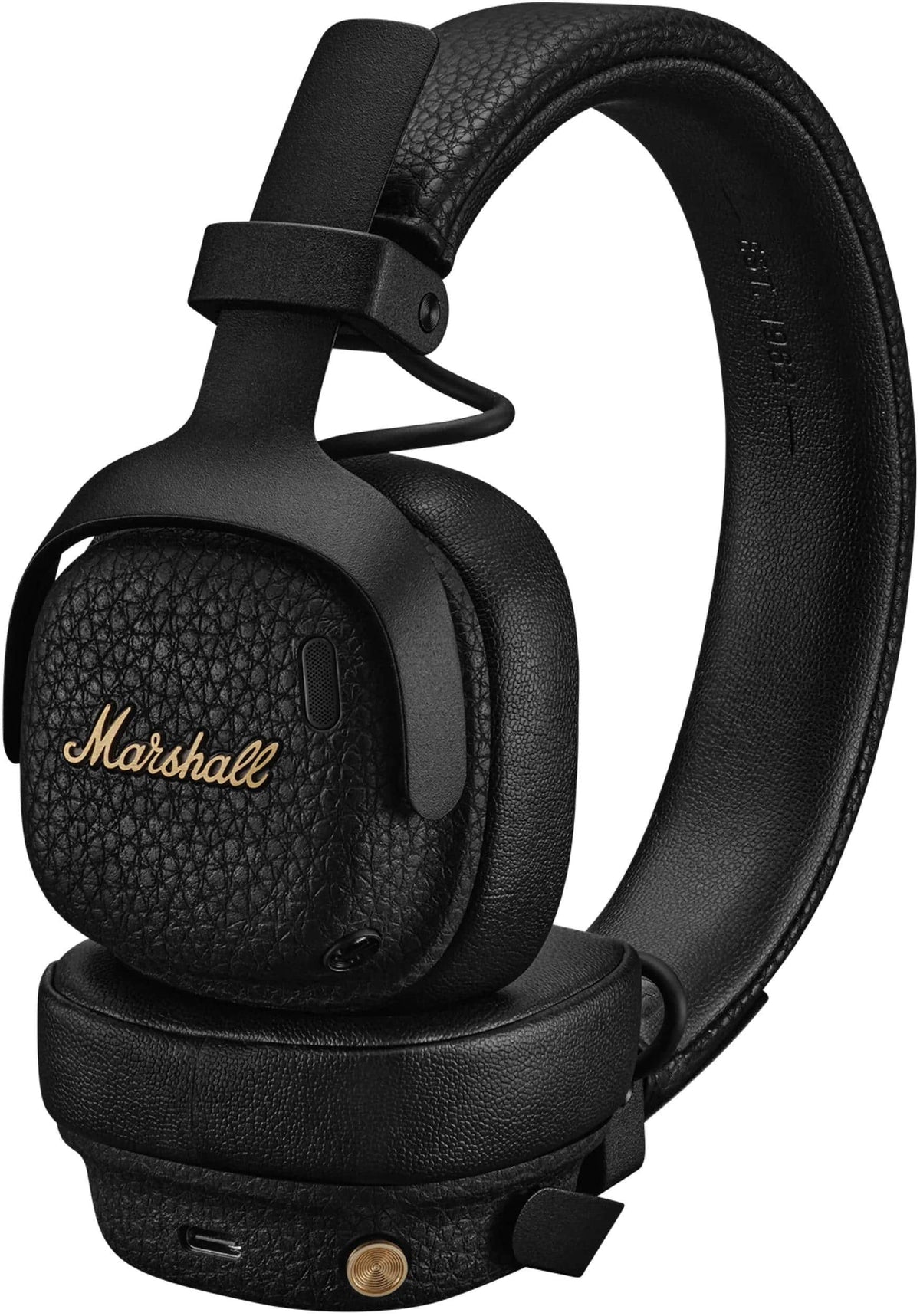 Marshall - Milton A.N.C. Wireless On-Ear Bluetooth Headphones with Adaptive Noise Cancellation and Microphone for Calls - Black