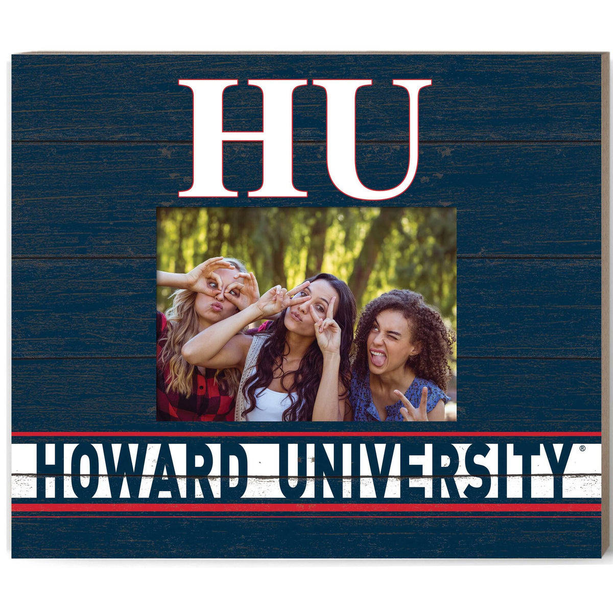 Jardine - Howard Bison 11'' x 13'' Team Spirit Picture Frame - Navy