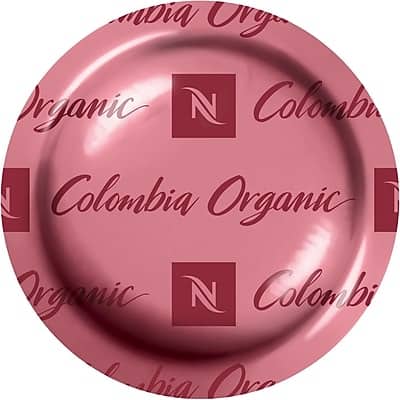 Nespresso - Colombia Organic Coffee Professional Capsules, Espresso Roast, 50/Box